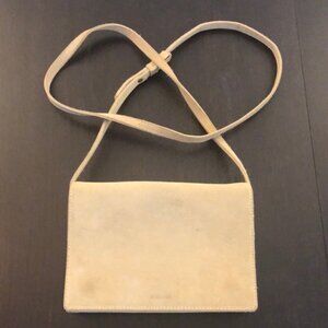 Auxiliary 3-pocket Suede Crossbody Bag